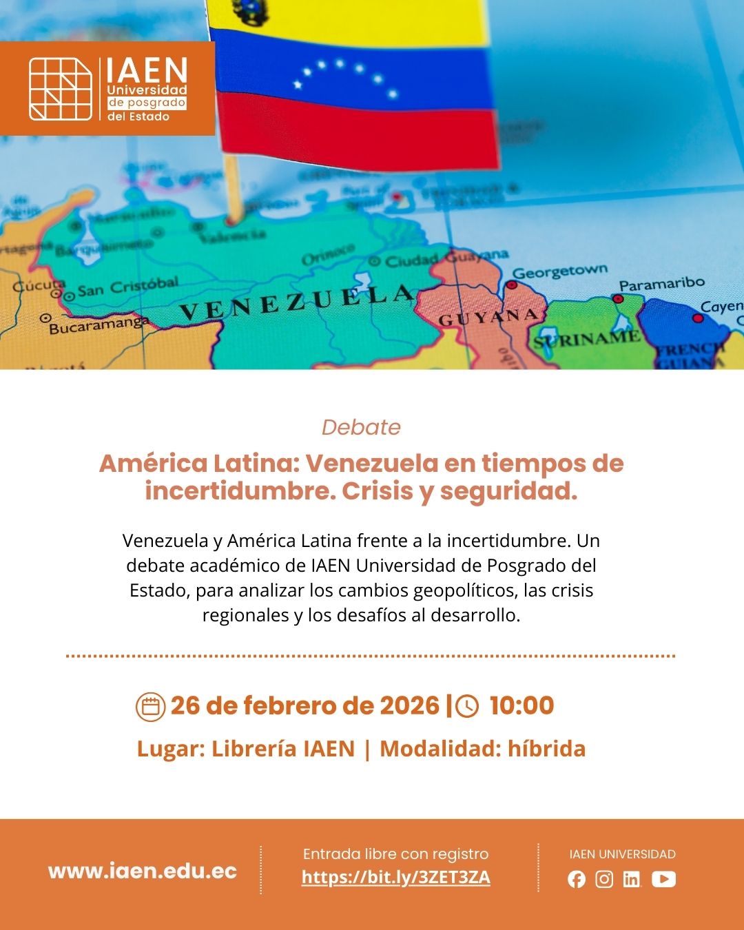 América Latina: Venezuela en tiempos de incertidumbre. Crisis y ...